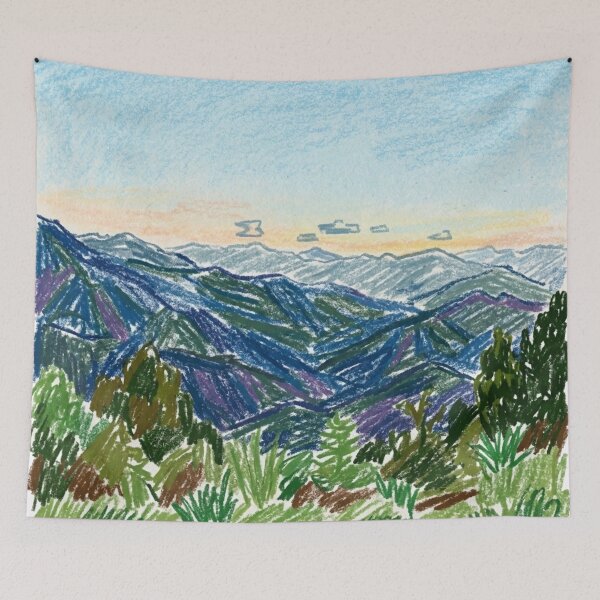 Item preview, Clear skies expected over the mountains tomorrow designed and sold by CristianCEB.