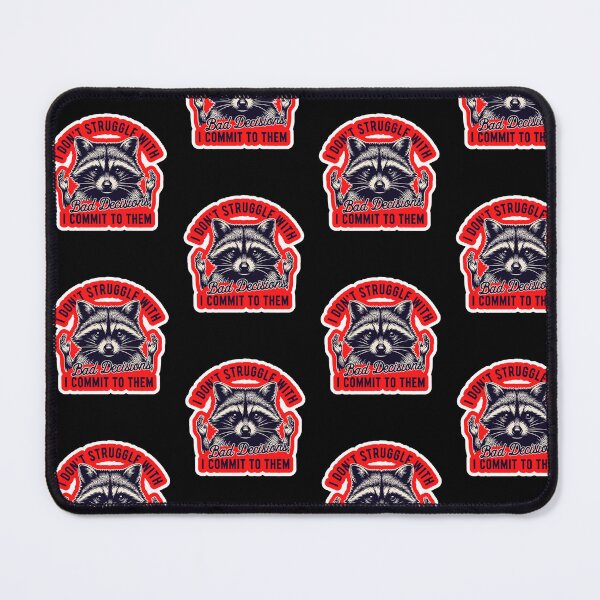 Item preview, I Dont Struggle With Bad Decisions I Commit To Them  designed and sold by WoodburyLake.