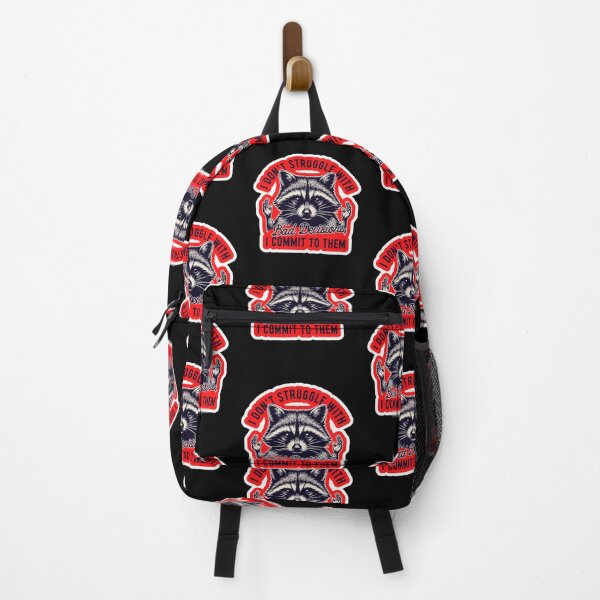 Item preview, I Dont Struggle With Bad Decisions I Commit To Them  designed and sold by WoodburyLake.