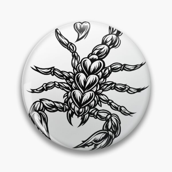 Item preview, Scorpio heart  designed and sold by Moonflower Ink.