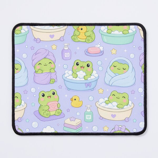 Item preview, Frog Bubble Bath Pattern designed and sold by Soft Berry Studio.