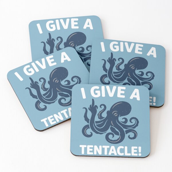 Item preview, Sarcastic Octopus I Give A Tentacle Funny Sea Creature designed and sold by Amir Faysal.