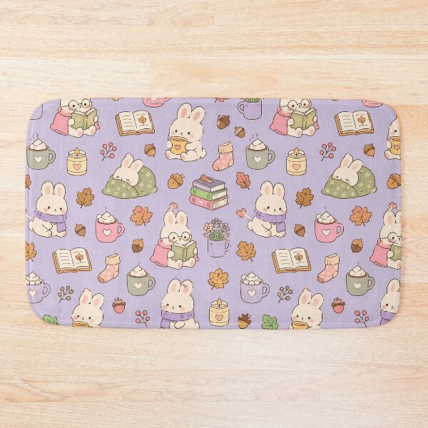Item preview, Cozy Bunny Autumn Reading Pattern designed and sold by Soft Berry Studio.
