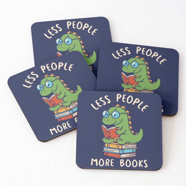Item preview, Less People More Books designed and sold by HighStakes.