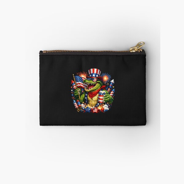 Item preview, Patriotic Alligator - Funny 4th of July Gator Design designed and sold by Lozarux.