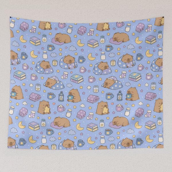 Item preview, Sleepy Bear Night Comfort Pattern designed and sold by Soft Berry Studio.