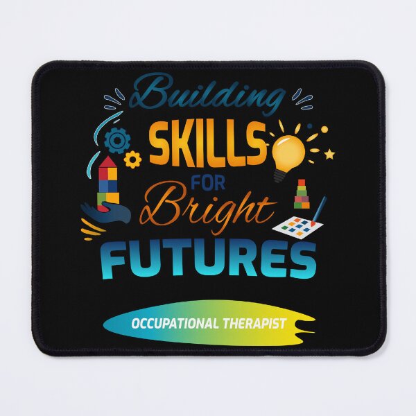 Item preview, Occupational Therapist Building Skills for Bright Futures | School OT Design designed and sold by Nubrixa-Studio.