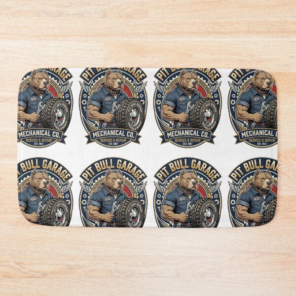 Item preview, Pit Bull Garage Mechanical Co Auto Repair Wrench designed and sold by PictoVibe.