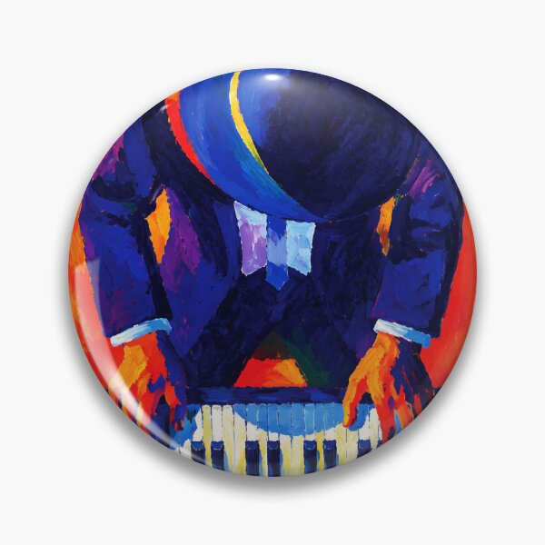 Item preview, Jazz Pianist Abstract Art Colorful Painting designed and sold by RamyGallery.