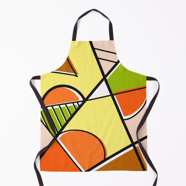Item preview, Mid-Century Modern Lemon, Lime, And Orange Abstract Designs designed and sold by DEC02.