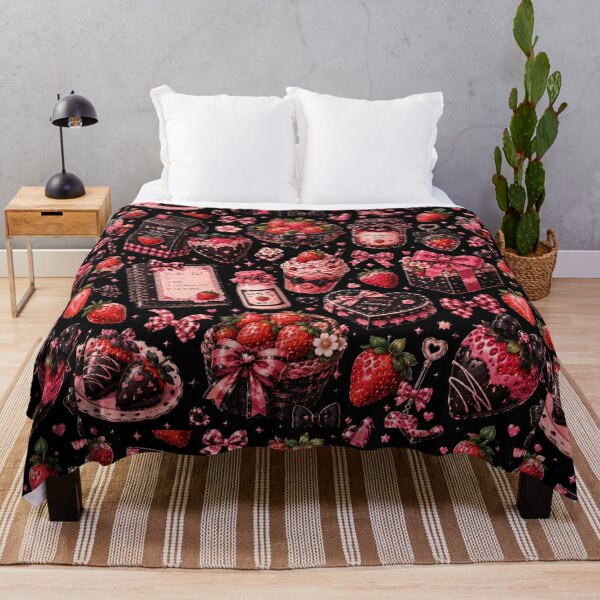 Item preview, Strawberry Pop Art Pattern designed and sold by Aramdesing.