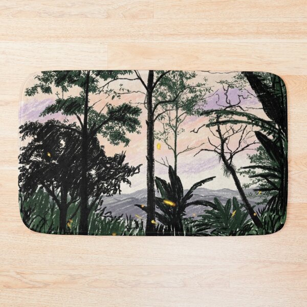 Item preview, Silhouette of trees at twilight designed and sold by CristianCEB.