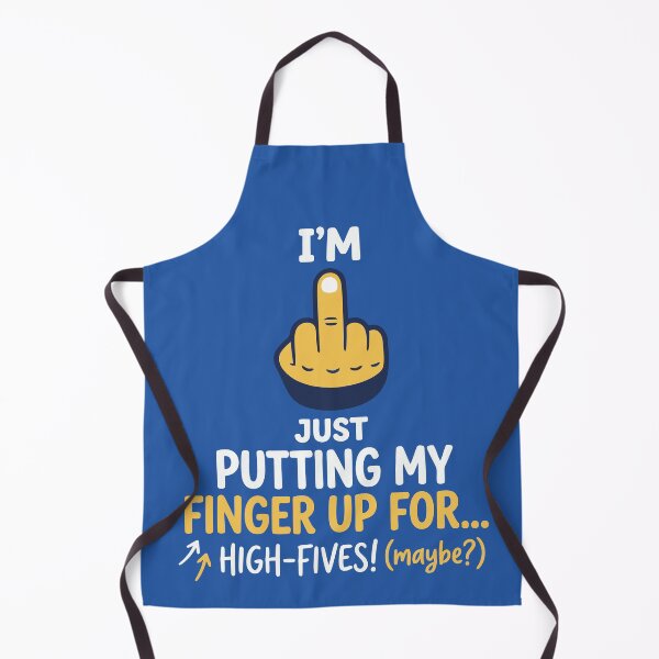 Item preview, Funny Hand Gesture Sarcastic High Fives Maybe Joke designed and sold by Amir Faysal.