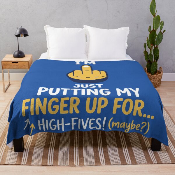 Item preview, Funny Hand Gesture Sarcastic High Fives Maybe Joke designed and sold by Amir Faysal.