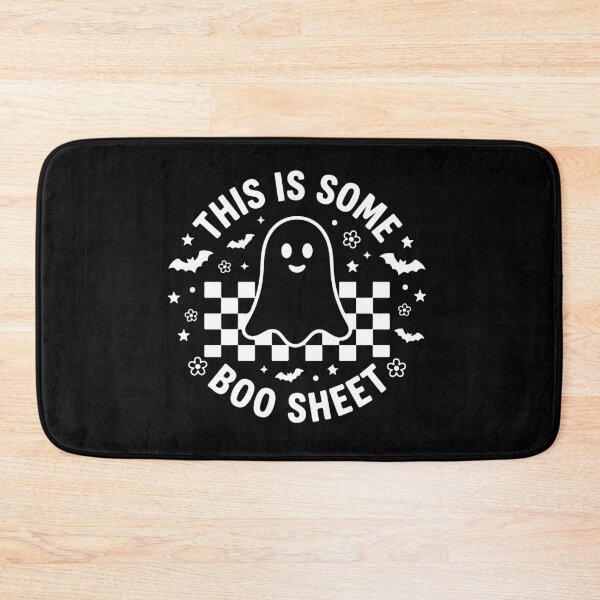 Item preview, This Is Some Boo Sheet Funny Retro Halloween Groovy Ghost designed and sold by raedattia.