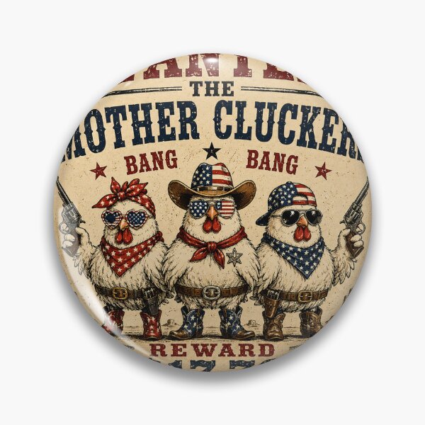 Item preview, Bang Bang Mother Cluckers Funny Patriotic Chicken 4th Of July Shirt designed and sold by Noussairox.