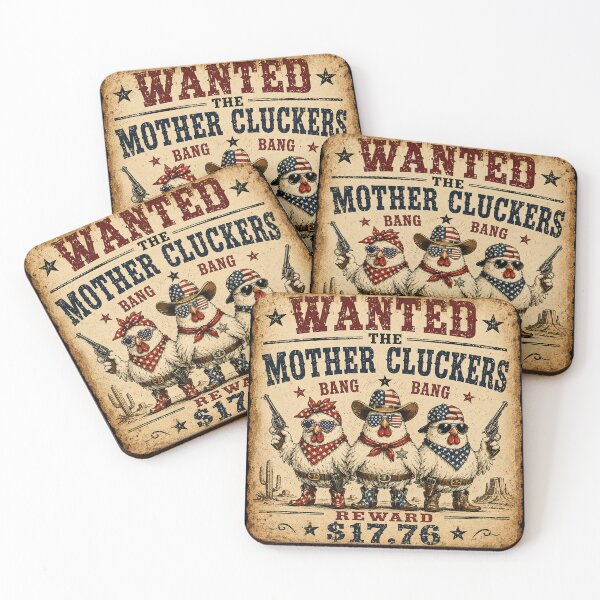 Item preview, Bang Bang Mother Cluckers Funny Patriotic Chicken 4th Of July Shirt designed and sold by Noussairox.