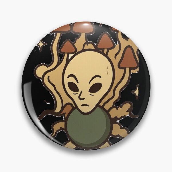 Item preview, Autumn Forest Alien - Earthy Cottagecore Tones designed and sold by Ideniquo.