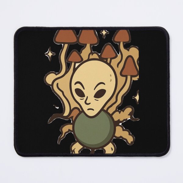 Item preview, Autumn Forest Alien - Earthy Cottagecore Tones designed and sold by Ideniquo.
