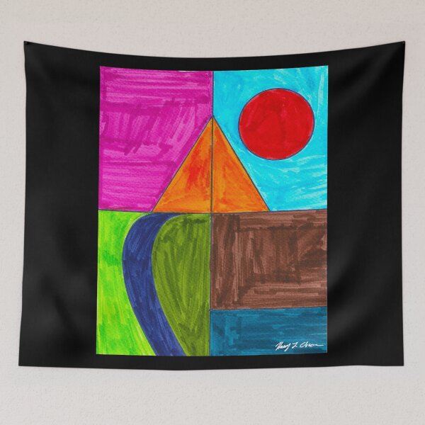 Item preview, Crimson Sun & Skies designed and sold by Haxson37art.