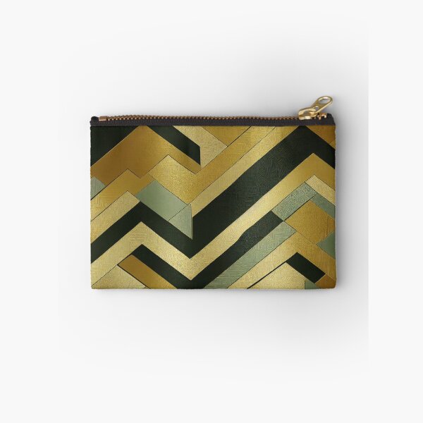 Item preview, Art Deco Pattern In Golden, Teal, And Black designed and sold by DEC02.