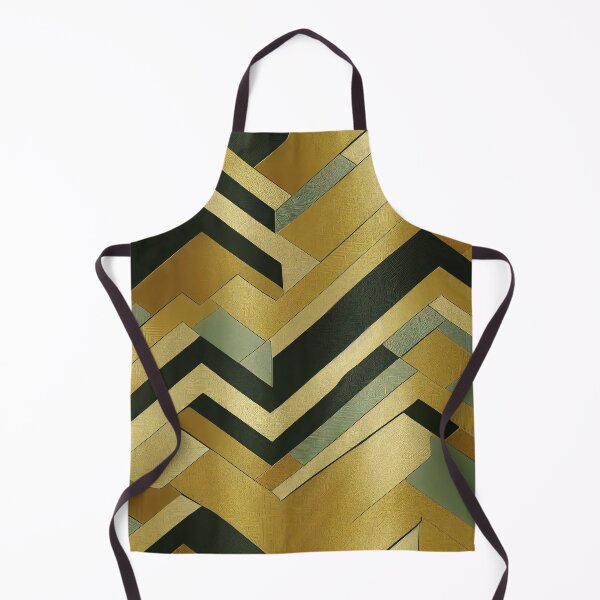 Item preview, Art Deco Pattern In Golden, Teal, And Black designed and sold by DEC02.