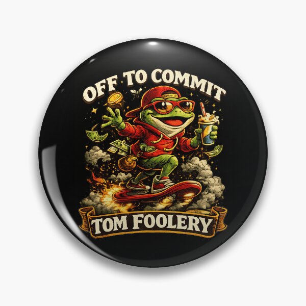 Item preview, Mischievous Frog Racing Off to Commit Tom Foolery  designed and sold by EverClassic.
