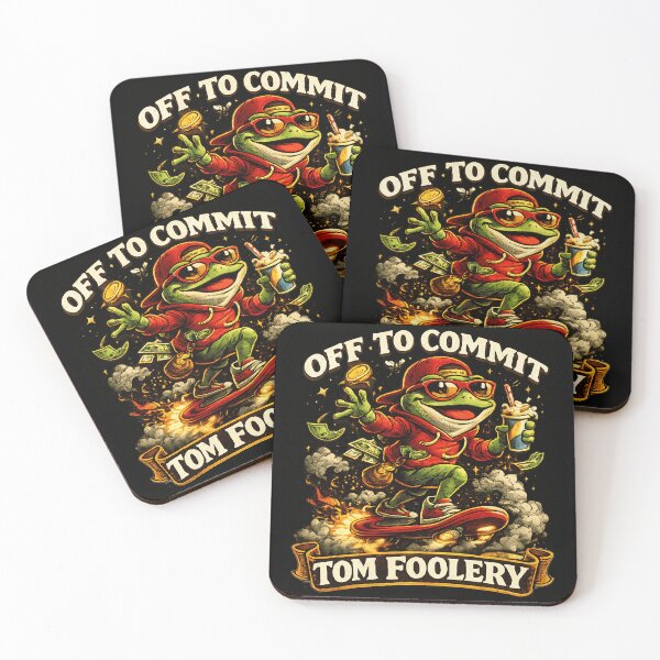 Item preview, Mischievous Frog Racing Off to Commit Tom Foolery  designed and sold by EverClassic.