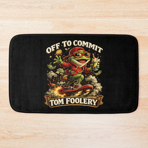 Item preview, Mischievous Frog Racing Off to Commit Tom Foolery  designed and sold by EverClassic.