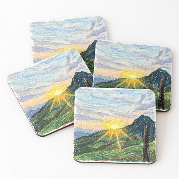Item preview, Last ray of sunlight in the mountains designed and sold by CristianCEB.