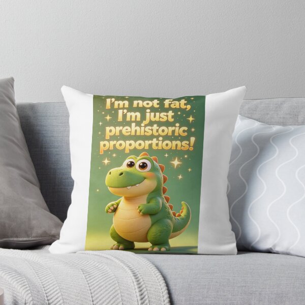 Item preview, Green dinosaur with funny quote designed and sold by carlsmart1.