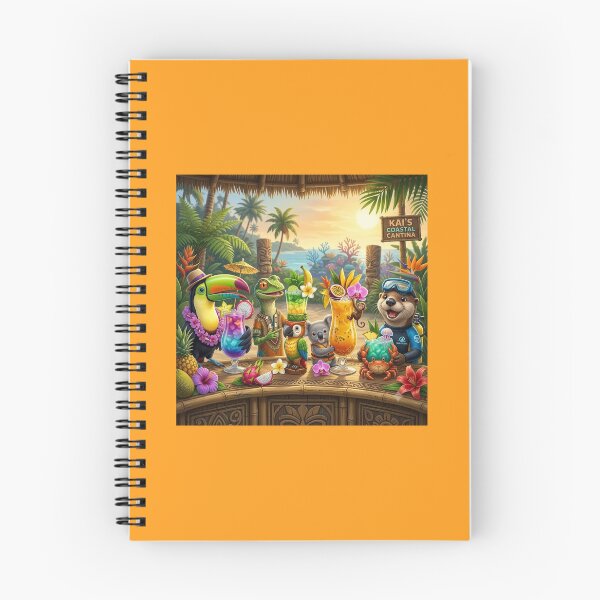 Item preview, Animals' Tropical Cocktail Party. designed and sold by JoyNest = "The nest of joy".