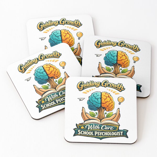 Item preview, School Psychologist Guiding Growth With Care | Education Professional Design designed and sold by Nubrixa-Studio.