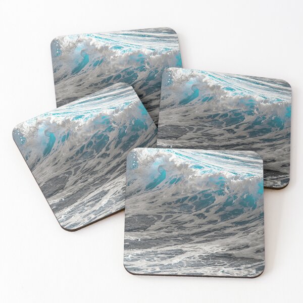 Item preview, Rugged Ocean Waves With White Wild Foamy Surf designed and sold by DEC02.