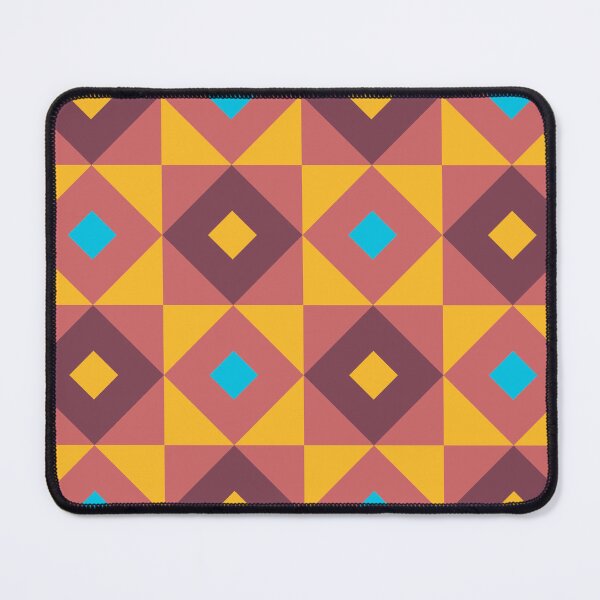 Item preview, Geometric colourful tiles pattern artwork designed and sold by - Designspace -.