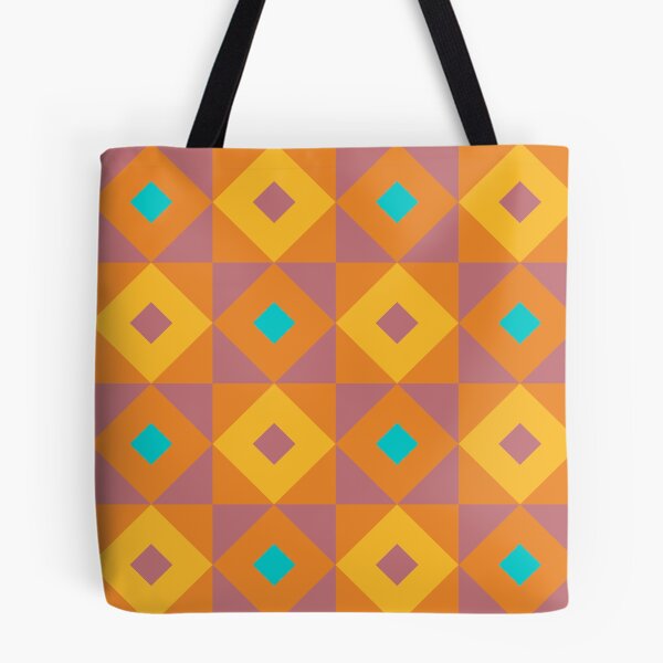 Item preview, Geometric colourful tiles pattern artwork designed and sold by - Designspace -.