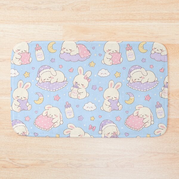 Item preview, Sleepy Bunny Milk Bottle Pattern designed and sold by Soft Berry Studio.