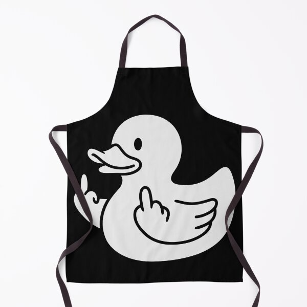 Item preview, Funny Rebel Rubber Duck Grumpy Cute Animal Art designed and sold by Amir Faysal.