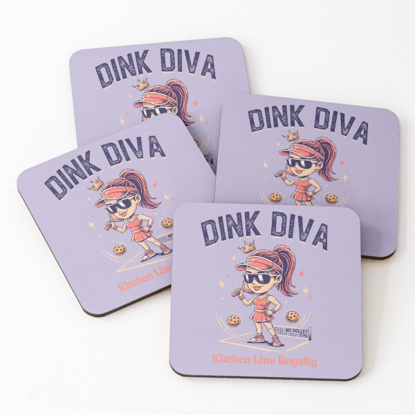 Item preview, PICKLEBALL: Dink Diva designed and sold by IndieQuill .