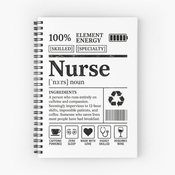Item preview, Funny Nurse Definition Label | Nurse Gift designed and sold by pretty4u.