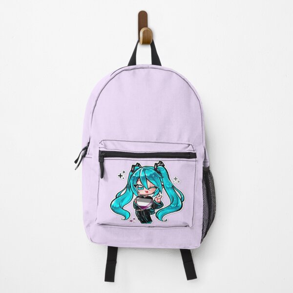 Item preview, Chibi Hatsune Miku - Asexual flag LGBTQ+ Pride T-Shirt | Cute Anime Vocaloid Pride Heart Shirt | Kawaii Pastel Pride Tee, Unisex Graphic T-Shirt designed and sold by DominiiArt.