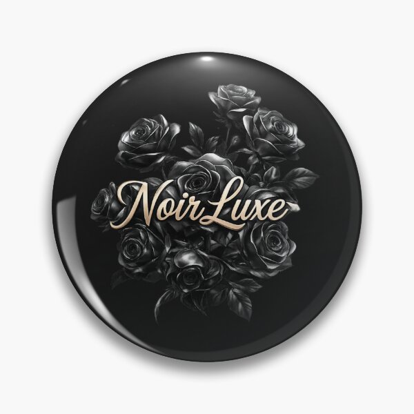 Item preview, Noir Luxe Black Roses Aesthetic – Dark Floral Gothic Luxury Design designed and sold by MartBook.