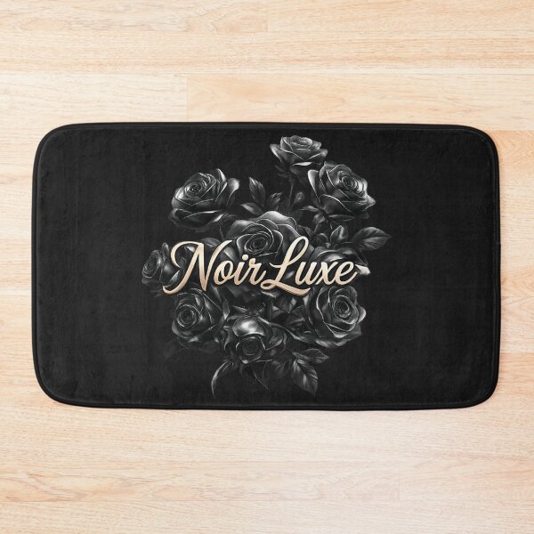 Item preview, Noir Luxe Black Roses Aesthetic – Dark Floral Gothic Luxury Design designed and sold by MartBook.