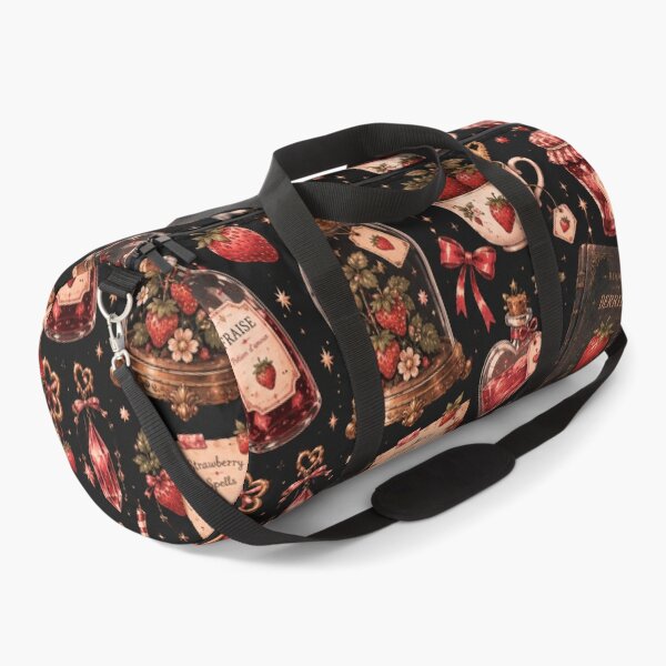 Item preview, Vintage Strawberry Botanical Pattern | Antique French Garden Aesthetic designed and sold by Aramdesing.