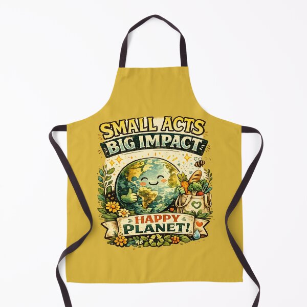 Item preview, Small Acts. Big Impact. Happy Planet. designed and sold by Stylishly Eco.