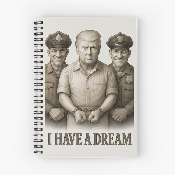 Item preview, Trump Handcuffed Police Drawing Art designed and sold by Voodoo Store Paranormal Collections.