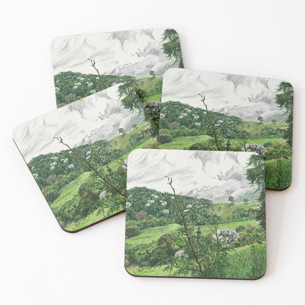 Item preview, Green hill under the clouds designed and sold by CristianCEB.