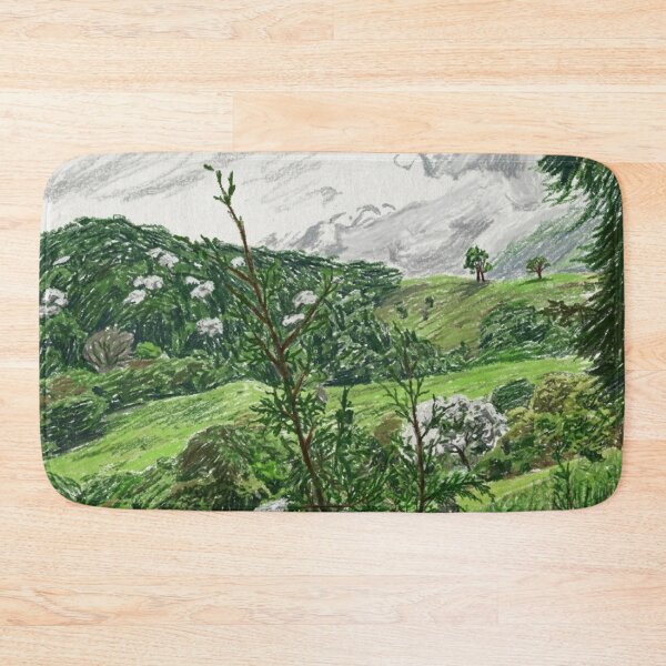 Item preview, Green hill under the clouds designed and sold by CristianCEB.