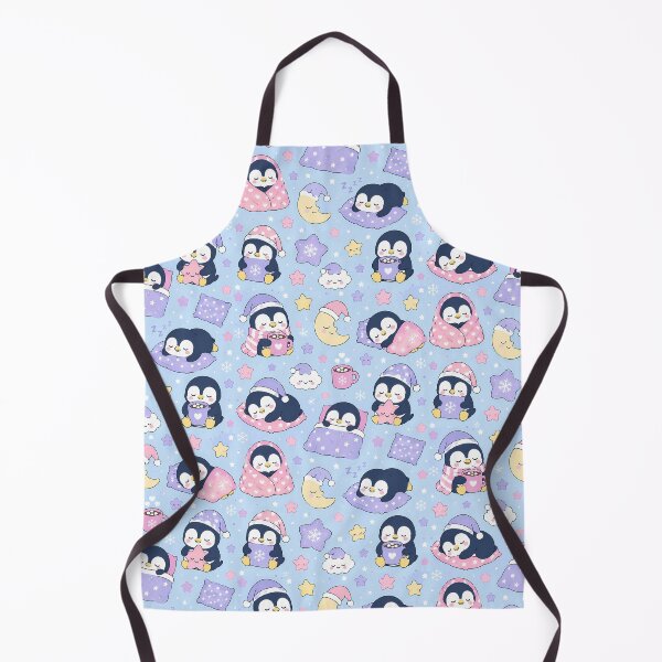 Item preview, Penguin Sleepy Stars Pattern designed and sold by Soft Berry Studio.