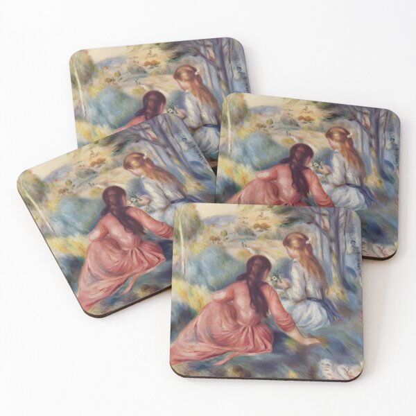 Item preview, Romantic Garden Scene Wall Art – Vintage Impressionist Decor for Cottagecore and Feminine Spaces designed and sold by Gutyz Designs.